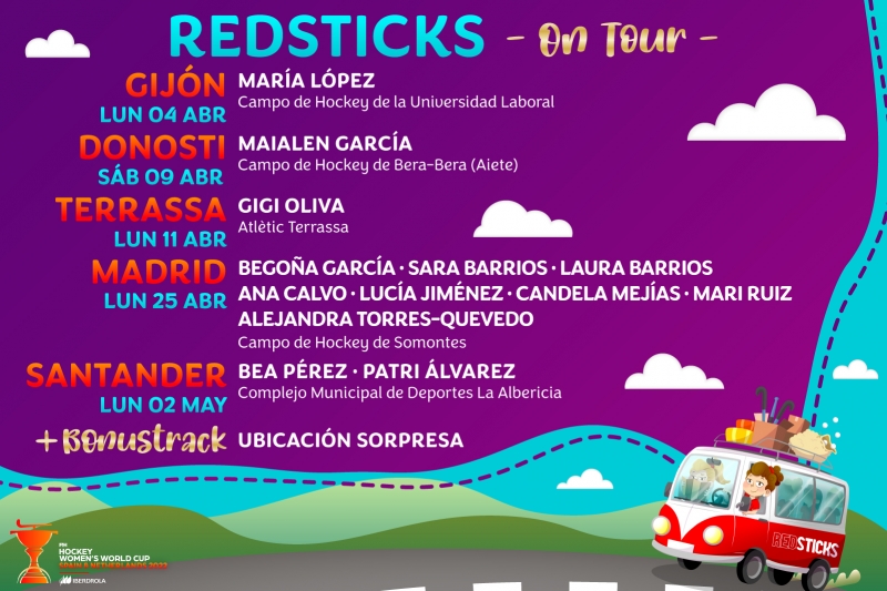 Las Redsticks On Tour