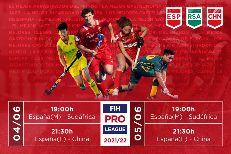 A la venta las entradas para la FIH Pro League de Terrassa