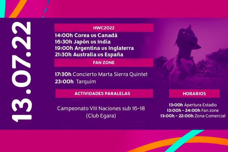 Agenda del d�a: 13 de julio