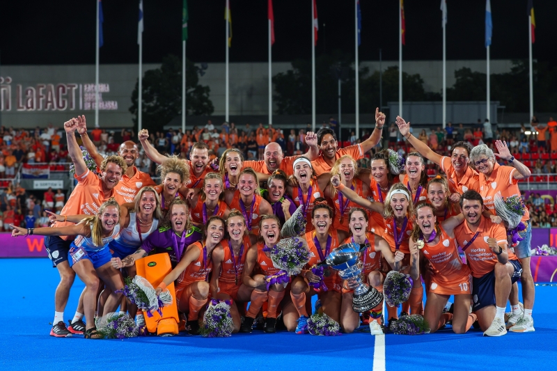 Los Pa�ses Bajos revalidan en Terrassa el t�tulo de campeonas mundiales